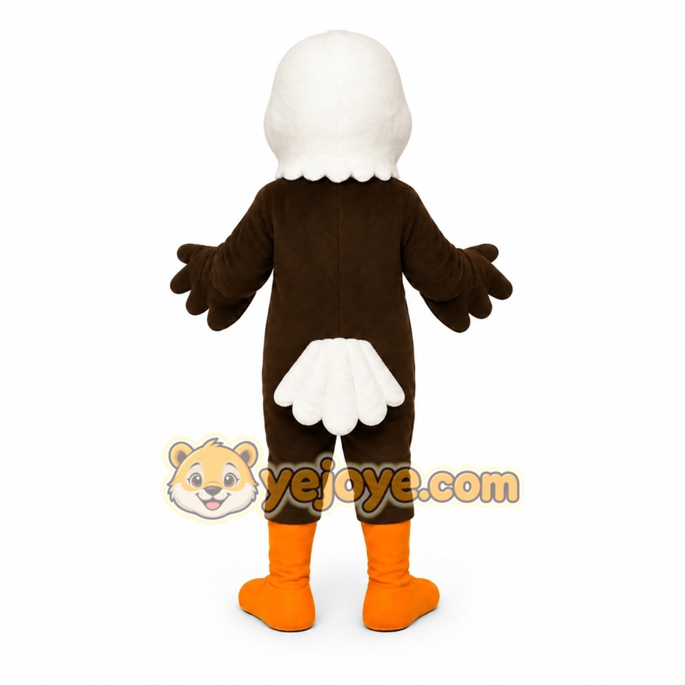 Brown Eagle Mascot Costume Brown Eagle Mascot Costume