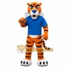 Orange Tiger Mascot Costume