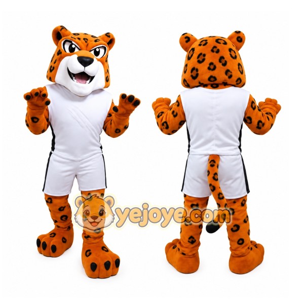 Orange Tiger Mascot Costume