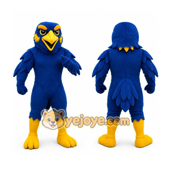 Blue Bird Mascot Costume