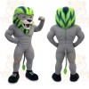 Gray Lion Mascot Costume