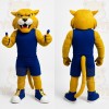Yellow Cat Mascot Costume