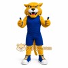Yellow Cat Mascot Costume Yellow Cat Mascot Costume