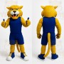 Yellow Cat Mascot Costume