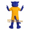 Purple Leopard Mascot Costume