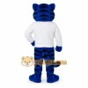 Blue Tiger Mascot Costume Blue Tiger Mascot Costume