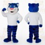 Blue Tiger Mascot Costume