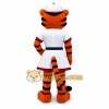Orange Tiger Mascot Costume