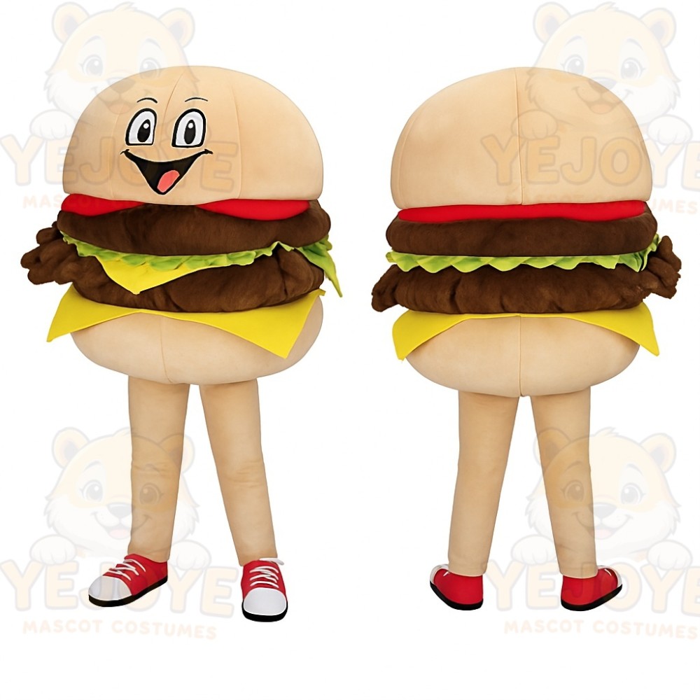 Burger Mascot Costume