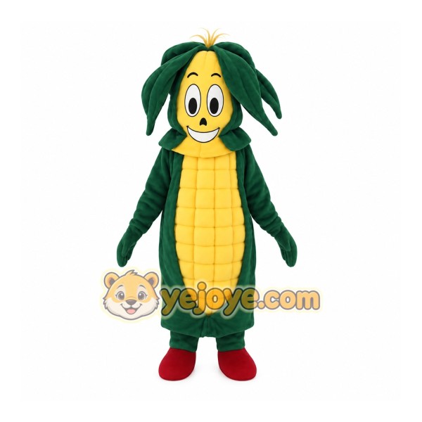 Green Corn Mascot Costume