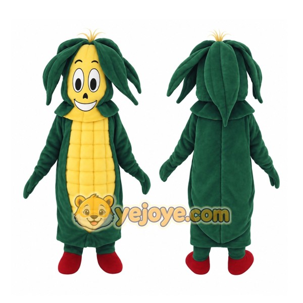 Green Corn Mascot Costume