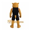 Brown Saber-Toothed Cat Mascot Costume
