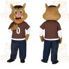 Brown Wild Boar Mascot Costume