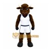 Brown Bull Mascot Costume
