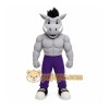 Gray Horse Mascot Costume Gray Horse Mascot Costume
