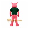 Pink Pig Mascot Costume Pink Pig Mascot Costume