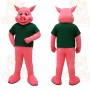 Pink Pig Mascot Costume