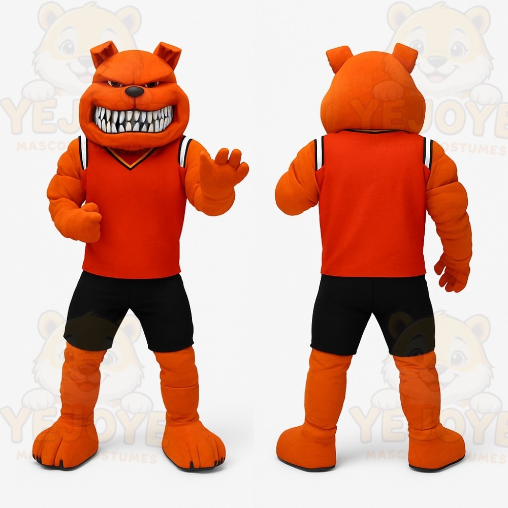 Orange Animal Mascot Costume