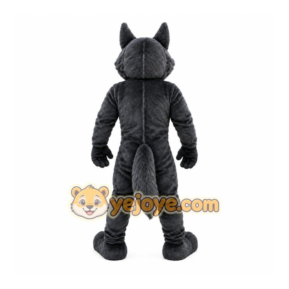 Gray Wolf Mascot Costume Gray Wolf Mascot Costume