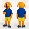 Yellow Dog Mascot Costume