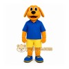 Yellow Dog Mascot Costume