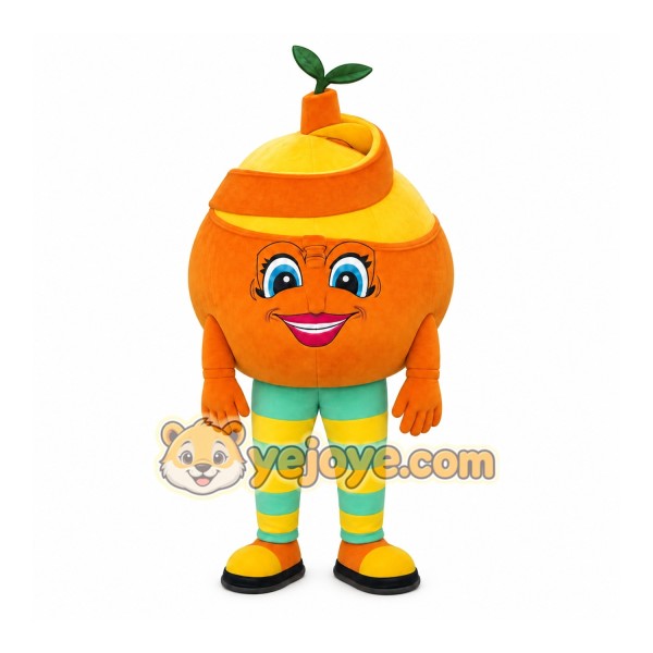 Orange Fruit Mascot Costume Orange Fruit Mascot Costume