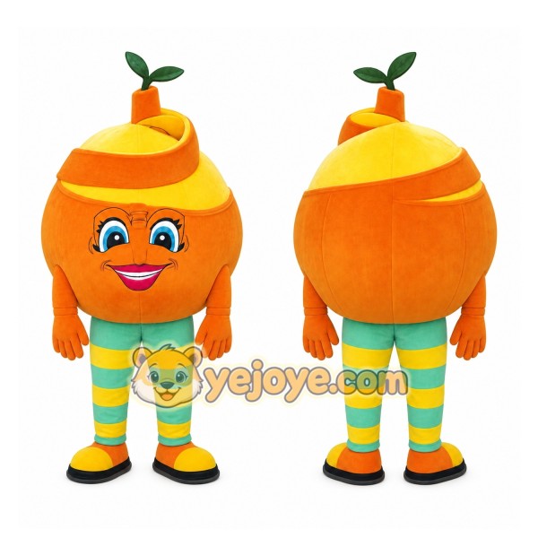 Orange Fruit Mascot Costume