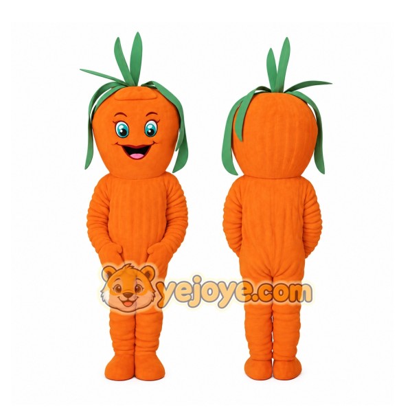 Orange Carrot Mascot Costume