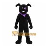 Black Dog Mascot Costume Black Dog Mascot Costume