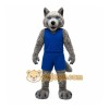 Gray Wolf Mascot Costume Gray Wolf Mascot Costume
