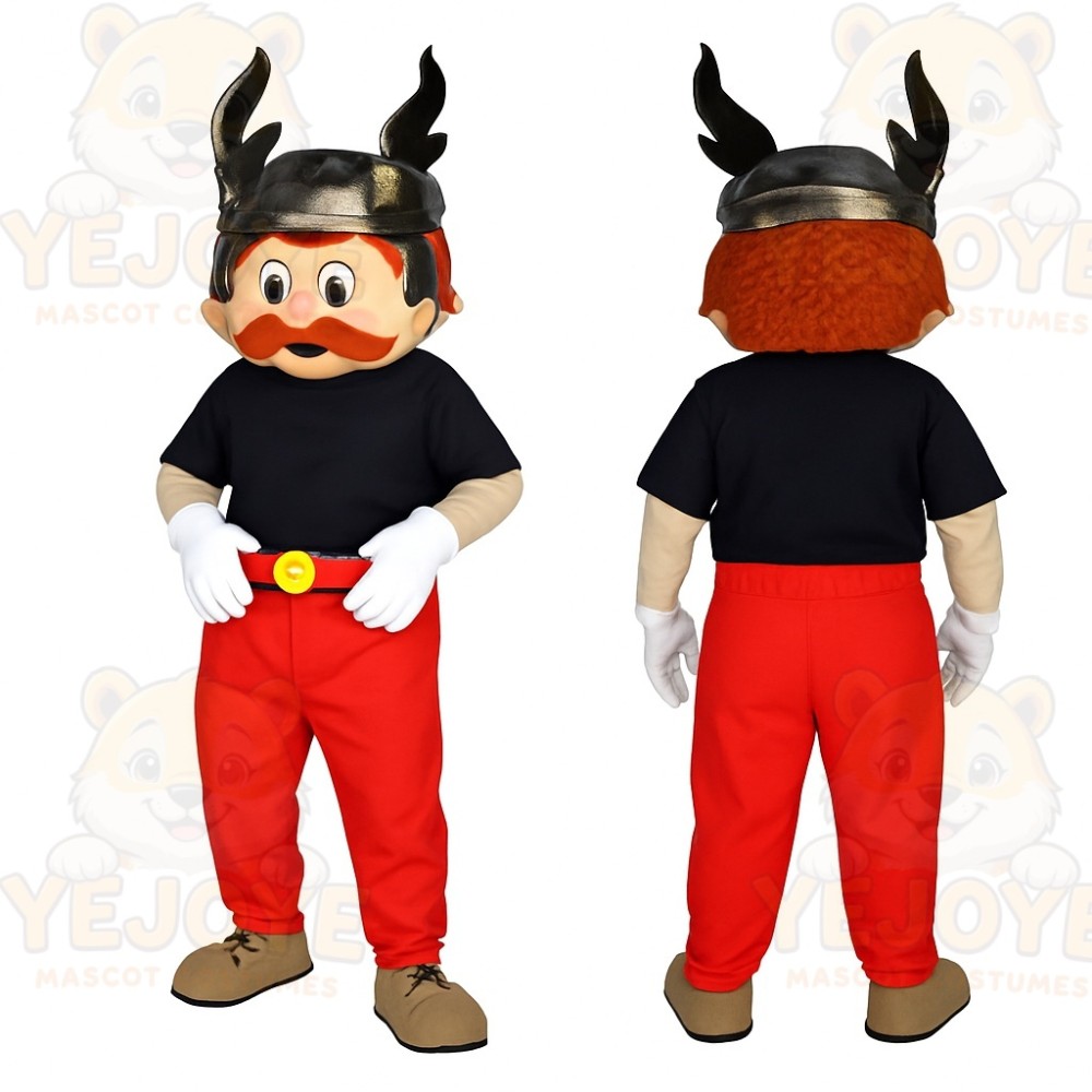 Red Character Mascot Costume