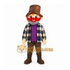 Brown Clown Mascot Costume