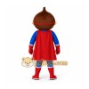 Blue and Red Superhero Mascot Costume Blue and Red Superhero Mascot Costume