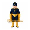 Blue Superhero Mascot Costume Blue Superhero Mascot Costume