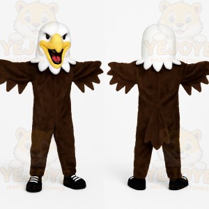 Brown Eagle Mascot Costume