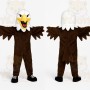 Brown Eagle Mascot Costume