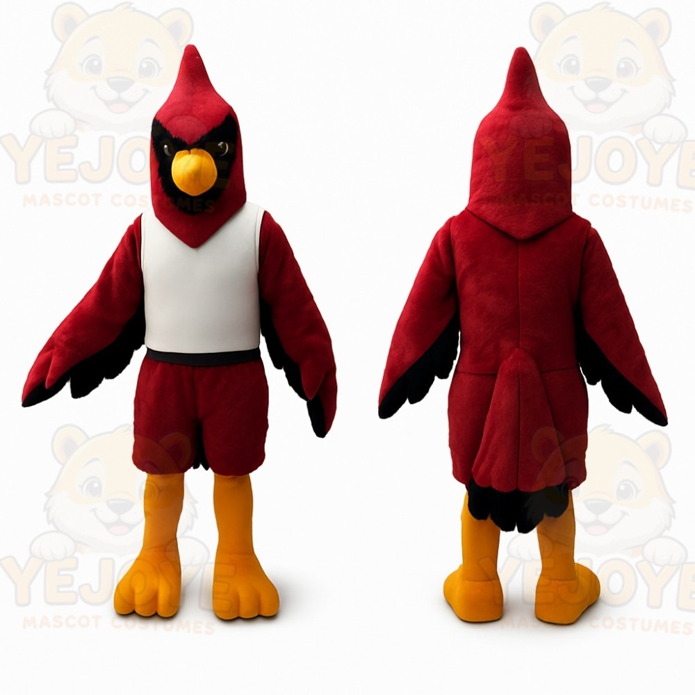 Red Bird Mascot Costume