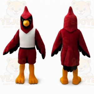 Red Bird Mascot Costume