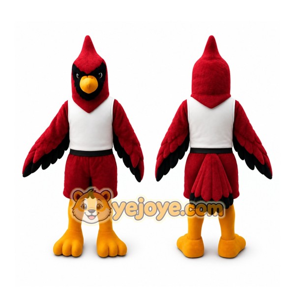 Red Bird Mascot Costume