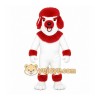 Red Dog Mascot Costume Red Dog Mascot Costume