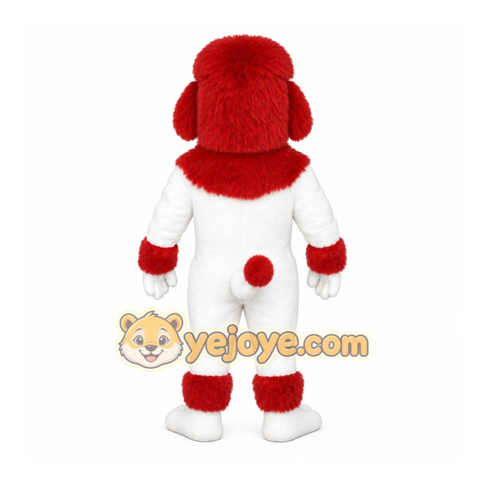 Red Dog Mascot Costume Red Dog Mascot Costume