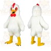 White Chicken Mascot Costume