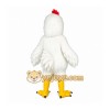 White Chicken Mascot Costume White Chicken Mascot Costume
