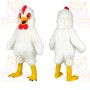 White Chicken Mascot Costume