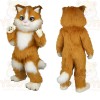Orange Cat Mascot Costume