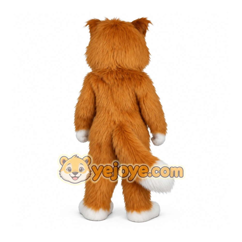 Orange Cat Mascot Costume Orange Cat Mascot Costume