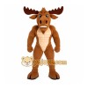 Brown Moose Mascot Costume Brown Moose Mascot Costume
