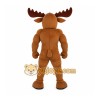 Brown Moose Mascot Costume Brown Moose Mascot Costume