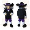 Black and Purple Grandpa Mascot Costume