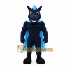 Blue Horse Mascot Costume